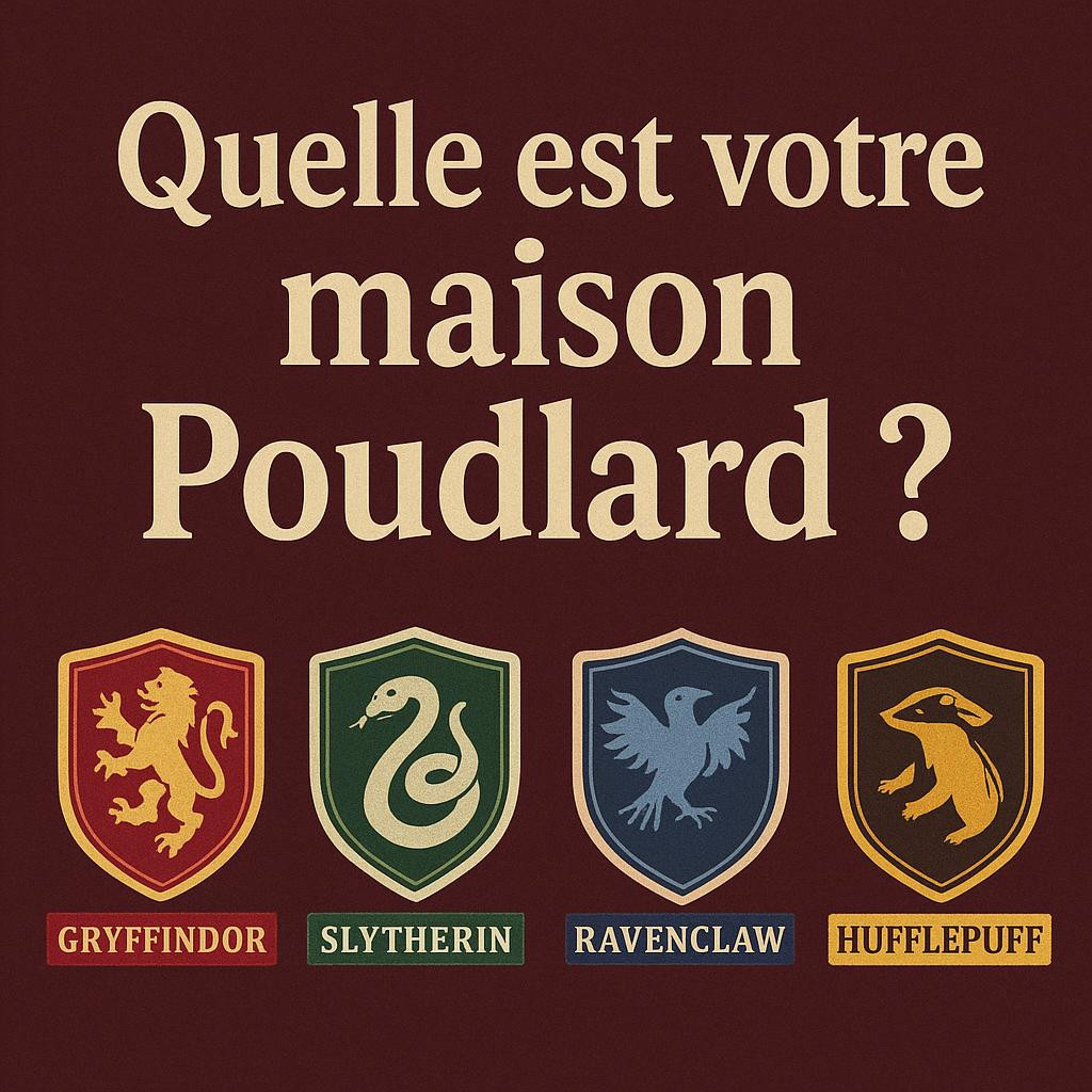 Quelle est votre maison Poudlard ?
