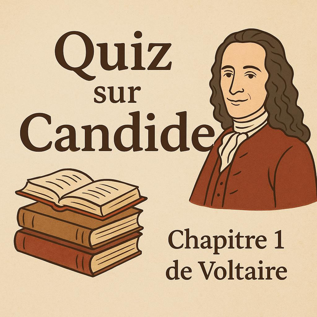 QCM Candide, Chapitre 1 avec correction